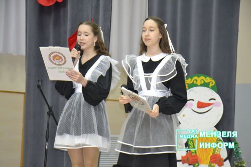 Мензелинские дети говорят и поют на английском языке