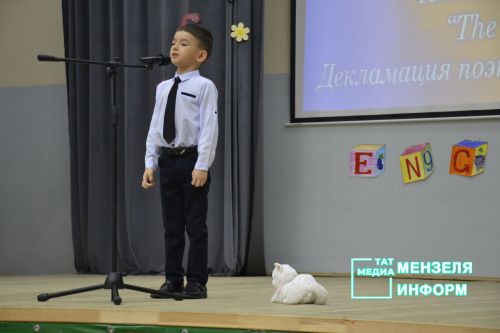 Мензелинские дети говорят и поют на английском языке