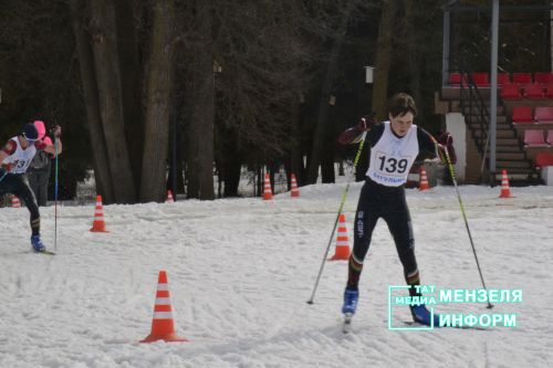 Соревнования по лыжным гонкам собрало множество участников и зрителей