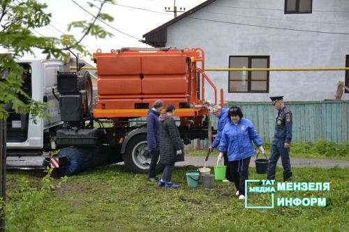 Мензелинцы высадили живой символ Победы в рамках акции "Сад памяти"