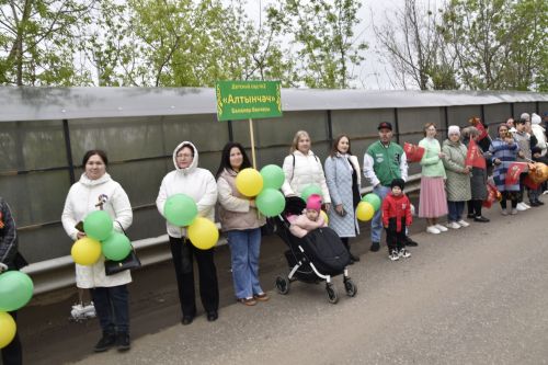 9 Мая в Мензелинске царил праздничный дух