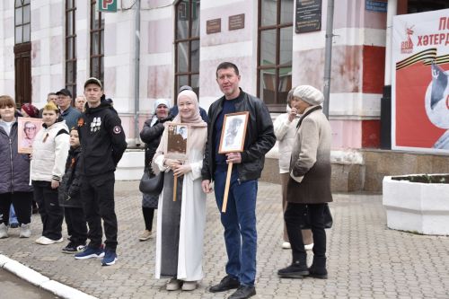 9 Мая в Мензелинске царил праздничный дух