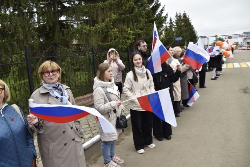 9 Мая в Мензелинске царил праздничный дух