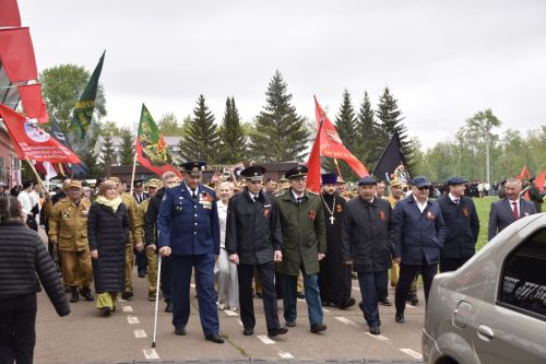 9 Мая в Мензелинске царил праздничный дух