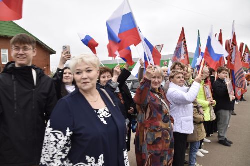 9 Мая в Мензелинске царил праздничный дух