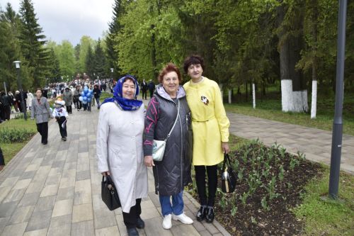 9 Мая в Мензелинске царил праздничный дух