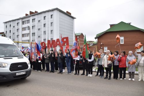 9 Мая в Мензелинске царил праздничный дух