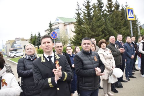 9 Мая в Мензелинске царил праздничный дух