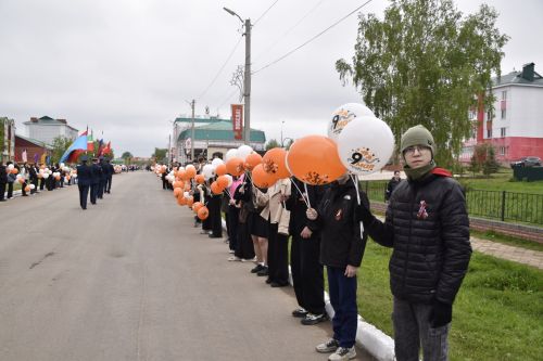 9 Мая в Мензелинске царил праздничный дух