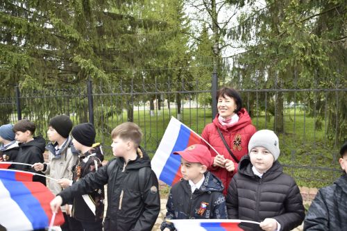 9 Мая в Мензелинске царил праздничный дух