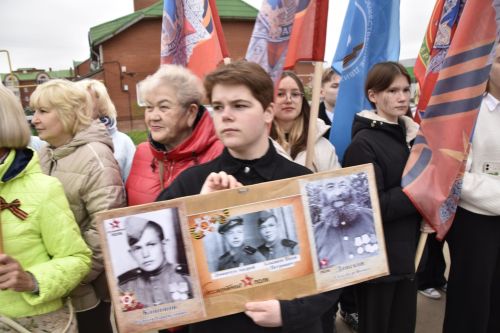 9 Мая в Мензелинске царил праздничный дух