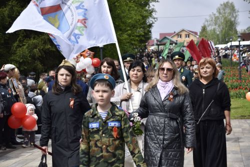 Возложение цветов в честь 80-летия Победы