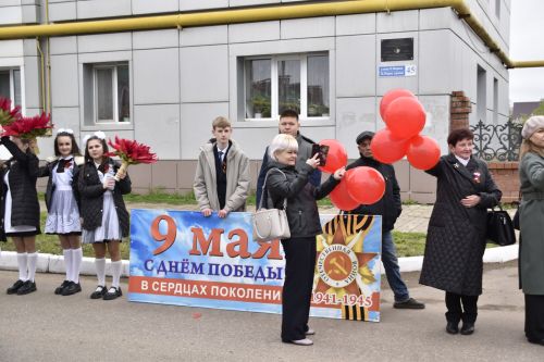 9 Мая в Мензелинске царил праздничный дух