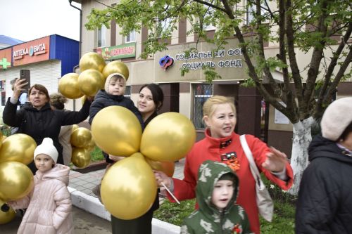9 Мая в Мензелинске царил праздничный дух