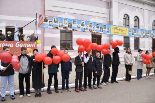 9 Мая в Мензелинске царил праздничный дух
