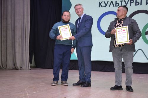 Награждение на День физкультурника в Мензелинске
