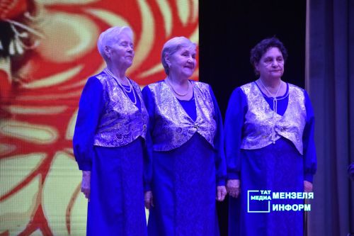 «Балкыш» зажег сердца: пожилые Мензелинского района показали, на&nbsp;что способны