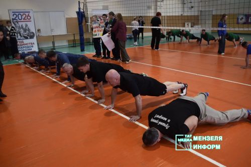 В Мензелинске прошли спортивные баталии в честь Дня защитника Отечества