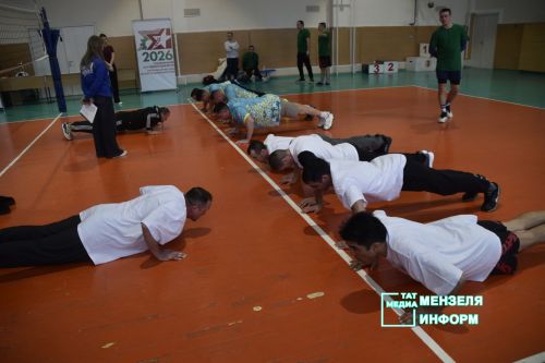 В Мензелинске прошли спортивные баталии в честь Дня защитника Отечества