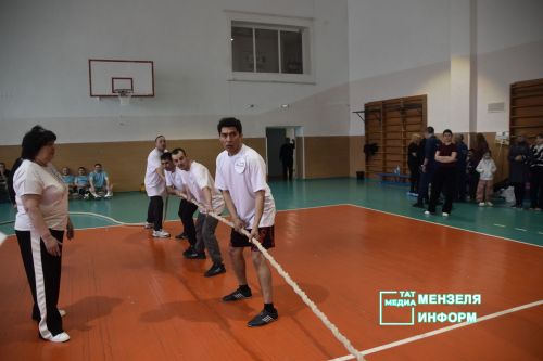 В Мензелинске прошли спортивные баталии в честь Дня защитника Отечества