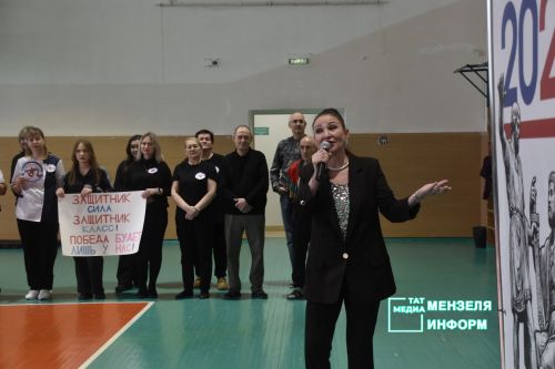 В Мензелинске прошли спортивные баталии в честь Дня защитника Отечества