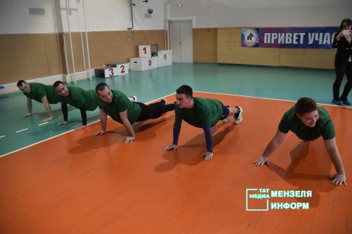 В Мензелинске прошли спортивные баталии в честь Дня защитника Отечества