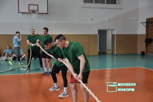 В Мензелинске прошли спортивные баталии в честь Дня защитника Отечества