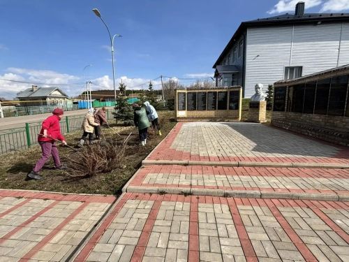 В Мензелинском районе активно проходит двухмесячник по очистке