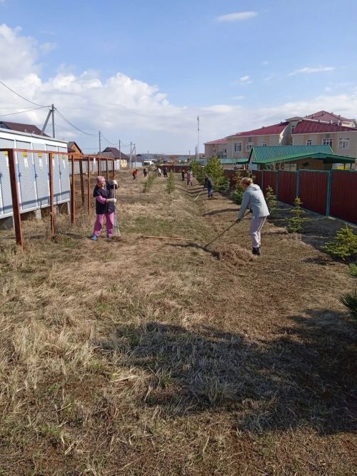 В Мензелинском районе активно проходит двухмесячник по очистке