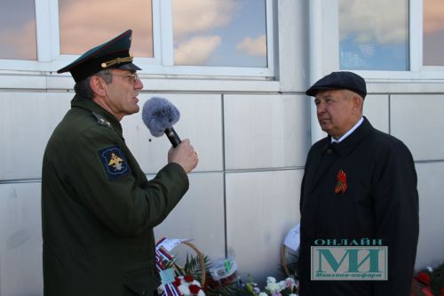 Фотогалерея смотр-конкурса строевой подготовки в День Победы в Мензелинске