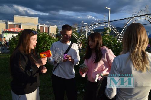 В Мензелинске ярко отметили День защиты детей