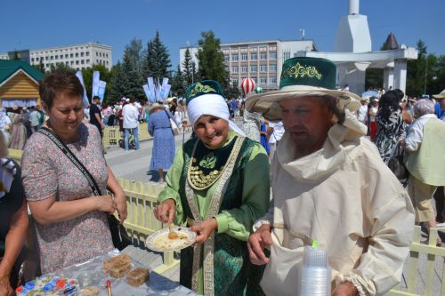 Мгновения Сабантуя в Петропавловске