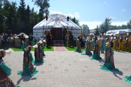 Мгновения Сабантуя в Петропавловске