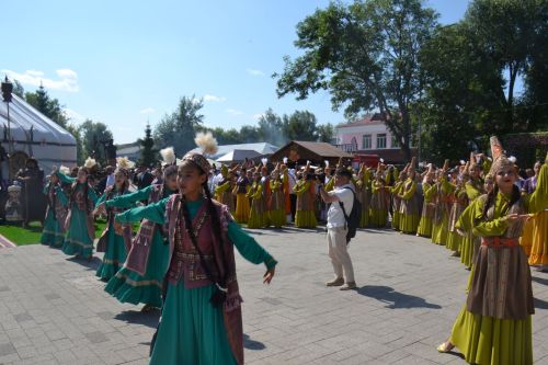 Мгновения Сабантуя в Петропавловске