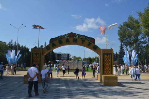 Мгновения Сабантуя в Петропавловске