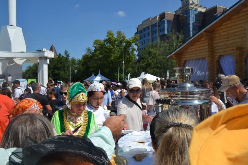 Мгновения Сабантуя в Петропавловске