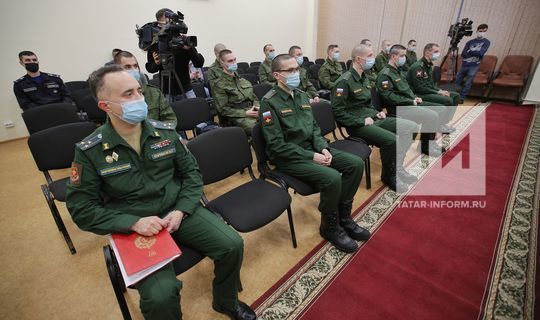 Призывников в РТ проводили в Президентский полк и научные роты Минобороны России