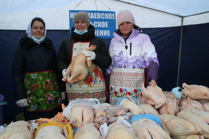 Жители Кадряковского сельского поселения Мензелинского района продают гусей в Набережных Челнах