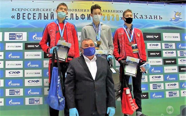 Ярослав Соколовский занял первое место на Всероссийских соревнованиях по плаванию «Веселый дельфин - 2020»