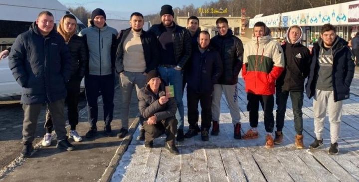 Мензелинские борцы приняли участие в чемпионате Татарстана