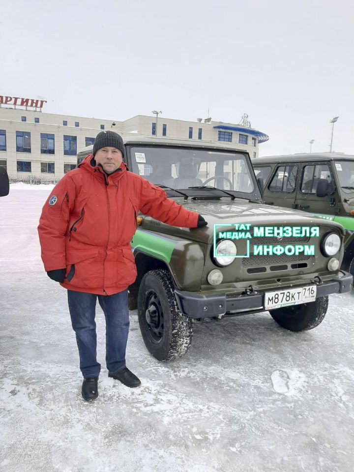 Мензелинскому отделу по госнадзору вручили новый автомобиль