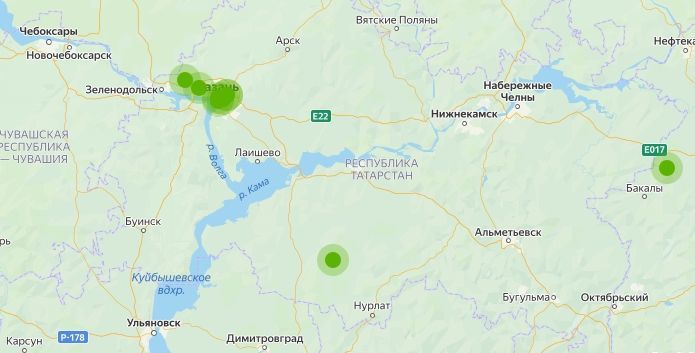 В России запущена "Карта помощи" для эвакуированных из Донецкой и Луганской областей