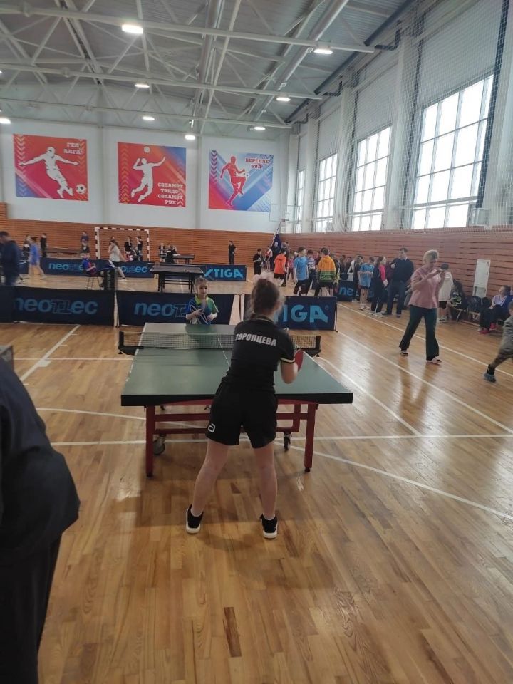 Теннисисты Мензелинского района соревновались в Сарманово