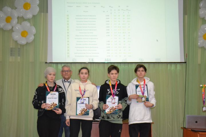 Актанышская команда выиграла турнир “Шахматный район” в Мензелинске
