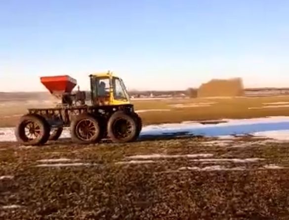 В Мензелинском районе началась подкормка озимых культур