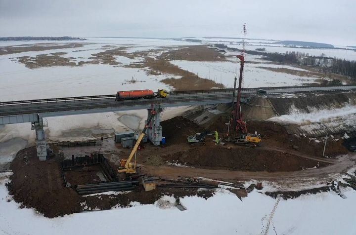 В Татарстане приступили к реконструкции моста через реку Мензеля