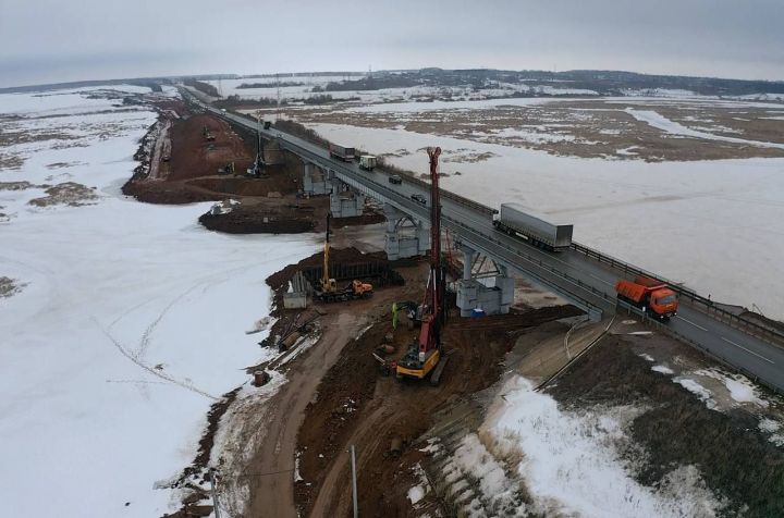 В Татарстане приступили к реконструкции моста через реку Мензеля