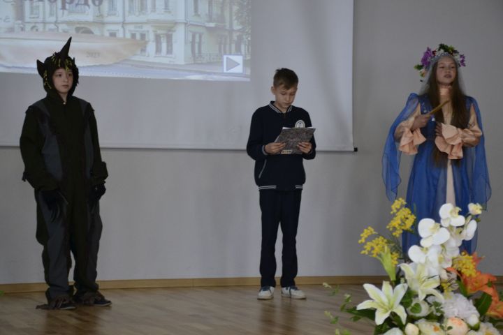 В средней школе № 1 города Мензелинска прошло районное мероприятие, посвященное творчеству Тукая