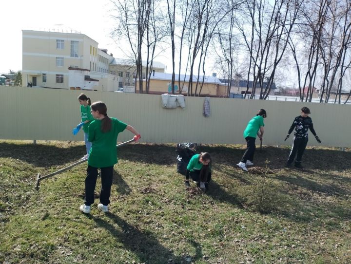 Учащиеся СОШ №2 г. Мензелинск присоединились к эковесне