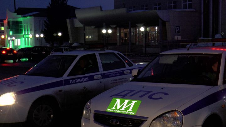 В Мензелинске арестовали пьяного скутериста без прав